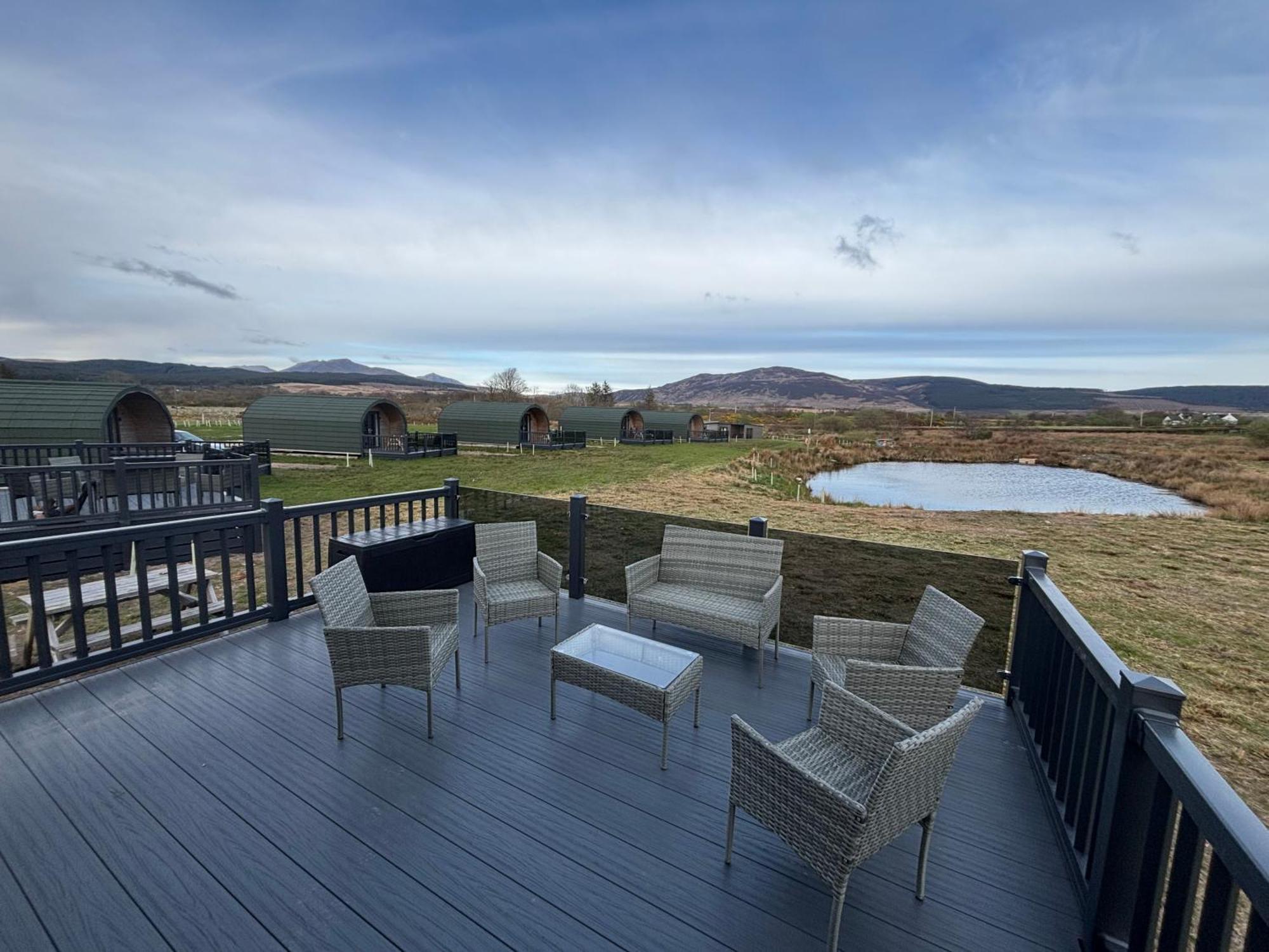 Отель Kings Caves Glamping Torbeg Экстерьер фото